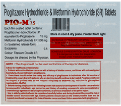 Pio M 15 Tablet 15 Pio M 15 Tablet 15
